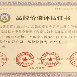 888腾博会/圆素品牌价值评估证书